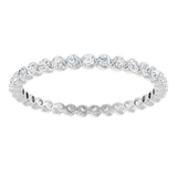 14K White Gold 1/2 CTW Lab-Grown Diamond  Eternity Band