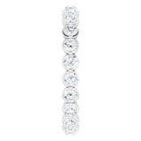 Platinum 1 1/4 CTW Lab-Grown Diamond  Eternity Band