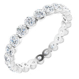 Platinum 1 1/4 CTW Lab-Grown Diamond  Eternity Band