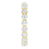 14K Yellow 1 1/4 CTW Natural Diamond Eternity Band Size 6
