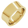 14K Yellow Gold 8 mm Comfort-Fit Concave Band Size 9.5