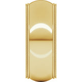 14K Yellow Gold 8 mm Double Milgrain Comfort-Fit Half Round Band Size 10