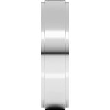 10K White 5 mm Stepped-Edge Flat Band