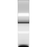 Platinum 5 mm Flat Comfort Fit Light Band