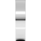 Platinum 5 mm Lightweight Comfort-Fit Flat Band Size 8