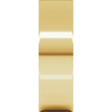 10K Yellow Gold 6 mm Ultra-Lightweight Flat Band