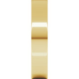 10K Yellow Gold 4 mm Ultra-Lightweight Flat Band