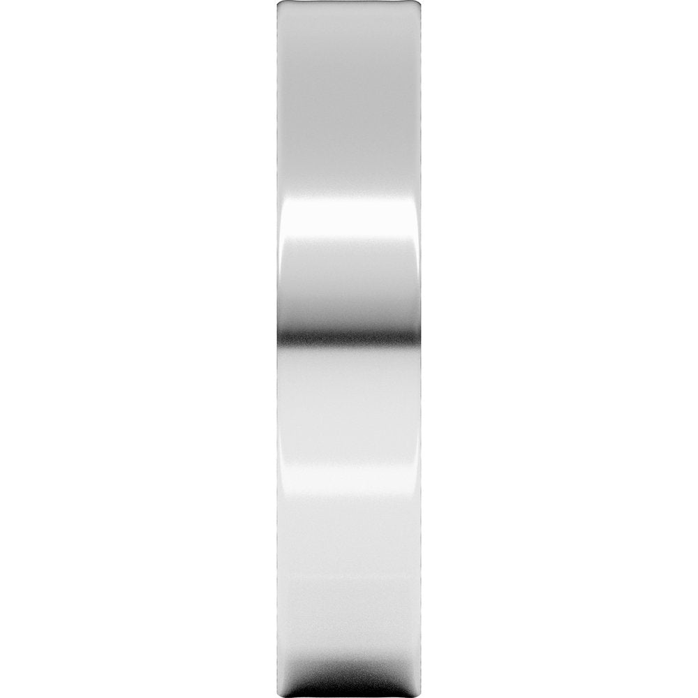 Platinum 4 mm Flat Ultra Light Band Size 11