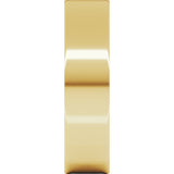 14K Yellow 5 mm Ultra-Lightweight Flat Band