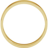 14K Yellow 5 mm Flat Ultra-Light Band