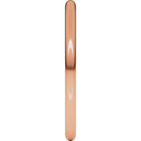 14K Rose Gold 1.5 mm Lightweight Half Round Band Size 6