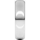 Sterling Silver 5 mm Half Round Band Size 10