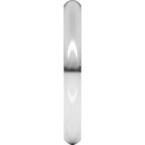 18K White 2.5 mm Half Round Comfort Fit Band Size 11