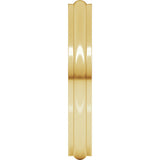 14K Yellow 3 mm Stepped-Edge Half Round Band Size 7.5