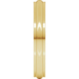 10K Yellow Gold 3 mm Stepped-Edge Half Round Band Size 6.5