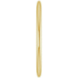 18K Yellow Gold 1.5 mm Ultra-Lightweight Half Round Band Size 6
