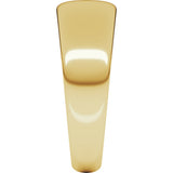 18K Yellow 7 mm Half Round Tapered Band Size 10