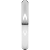 14K X1 White Gold 3 mm Comfort-Fit Half Round Band Size 8.5 
