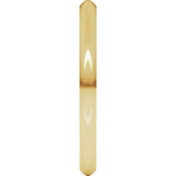 10K Yellow Gold 2 mm Comfort-Fit Half Round Band Size 5 