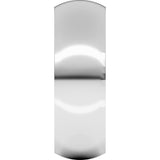 Palladium 7 mm Comfort-Fit Half Round Band Size 10 