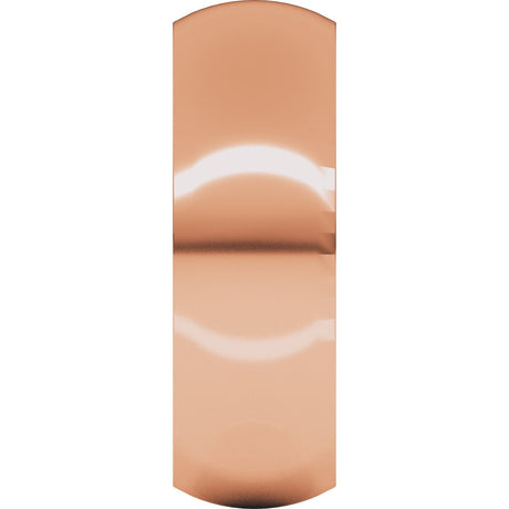 10K Rose Gold 7 mm Comfort-Fit Half Round Band Size 9.5 