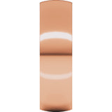 10K Rose 6 mm Lightweight Comfort-Fit Half Round Band