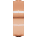 14K Rose Gold 6 mm Comfort-Fit Knife Band Size 9