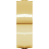 14K Yellow 7 mm Comfort-Fit Knife Band