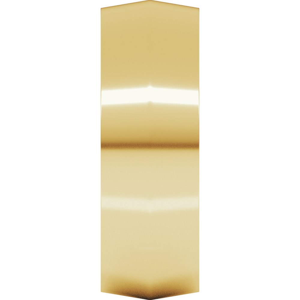 14K Yellow 7 mm Comfort-Fit Knife Band Size 10