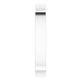 Platinum 3 mm Comfort-Fit Square Band Size 9.5