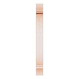 14K Rose 2 mm Comfort-Fit Square Band Size 8