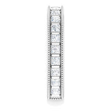 14K White 1 CTW Natural Diamond Anniversary Band