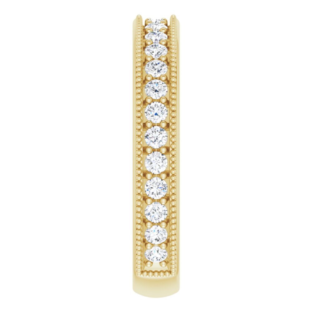 14K Yellow Gold 1/2 CTW Natural Diamond Anniversary Band