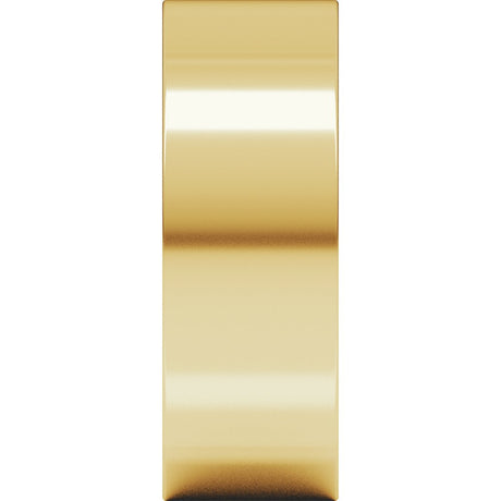 14K Yellow 7 mm Comfort-Fit Square Band