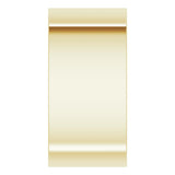14K Yellow Gold 10 mm Comfort-Fit Square Band Size 8