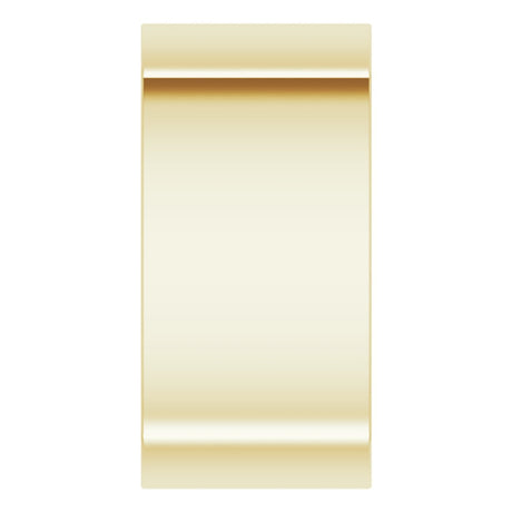 14K Yellow Gold 10 mm Comfort-Fit Square Band Size 8