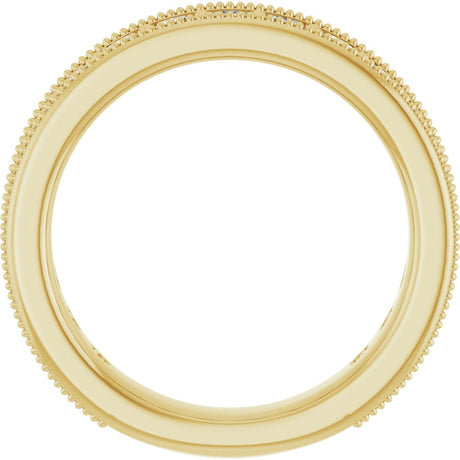 14K Yellow Gold 1 1/6 CTW Natural Diamond Anniversary Band