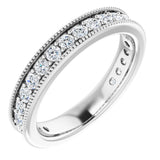 14K White 3/4 CTW Natural Diamond Anniversary Band