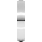 Continuum Sterling Silver 4 mm Comfort-Fit Knife Band Size 7