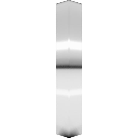 Continuum Sterling Silver 4 mm Comfort-Fit Knife Band Size 7