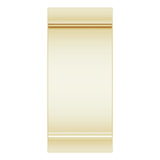 14K Yellow Gold 9 mm Comfort-Fit Square Band Size 10