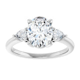 14K White Gold 1 3/4 CTW Lab-Grown Diamond Engagement Ring