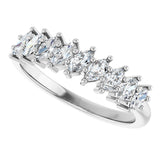 14K White Gold 1/2 CTW Lab-Grown Diamond Anniversary Band
