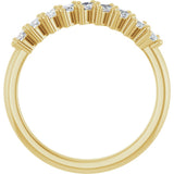 14K Yellow Gold 1/2 CTW Lab-Grown Diamond Anniversary Band
