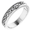 14K White Gold .06 CTW Natural Diamond Eternity Band Size 7
