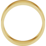 18K Yellow 8 mm Flat Band Size 9