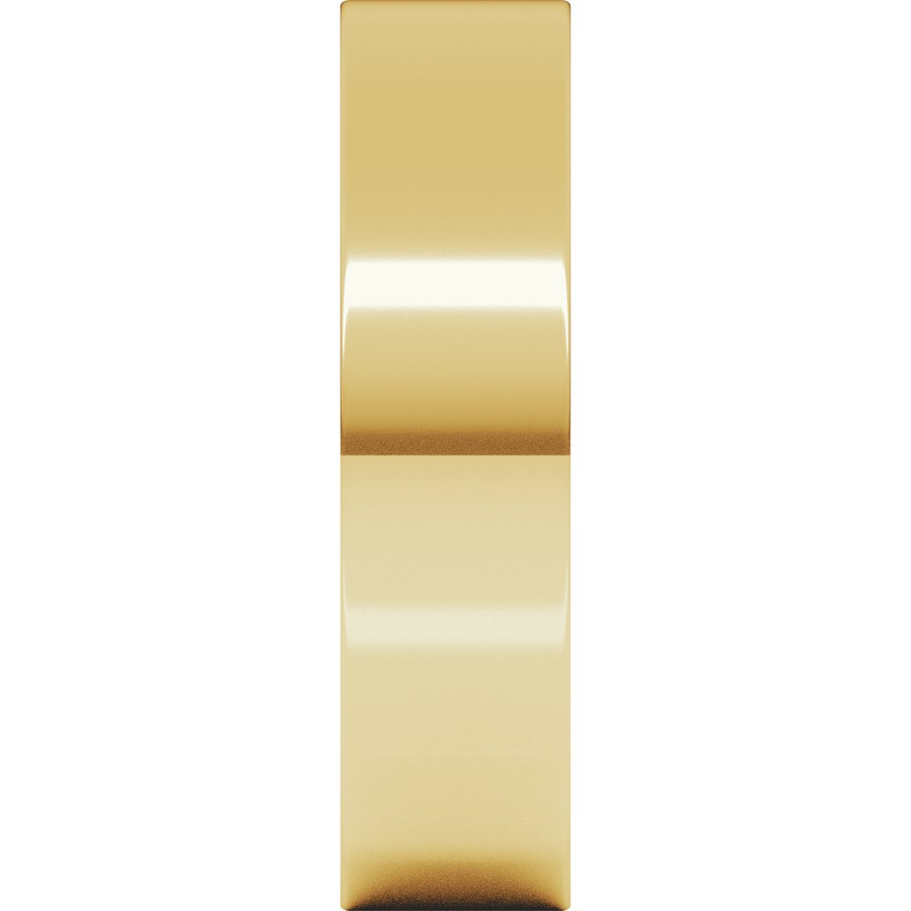18K Yellow 5 mm Flat Band