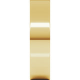 18K Yellow 5 mm Flat Band