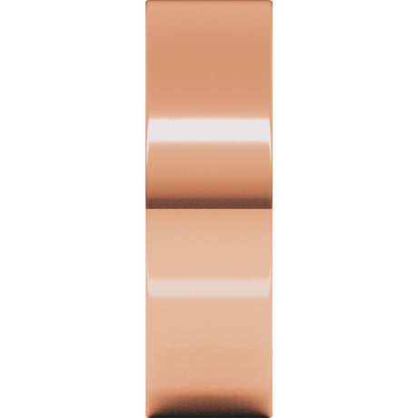 14K Rose Gold 6 mm Flat Band Size 7