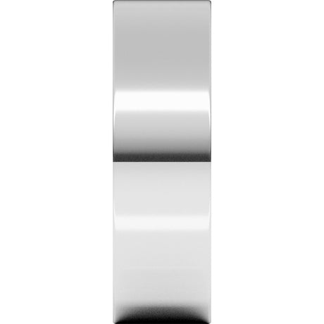 Sterling Silver 6 mm Flat Band Size 10